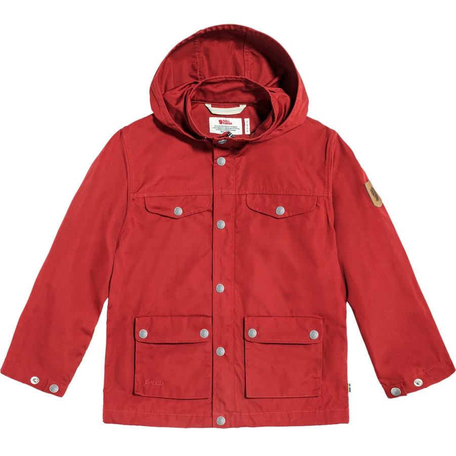 Kinder Grönland Jacke Mode Polarfuchs Lava