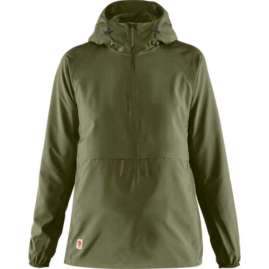 High Coast Little Anorak Mit Modischem Fjällräven In Grün