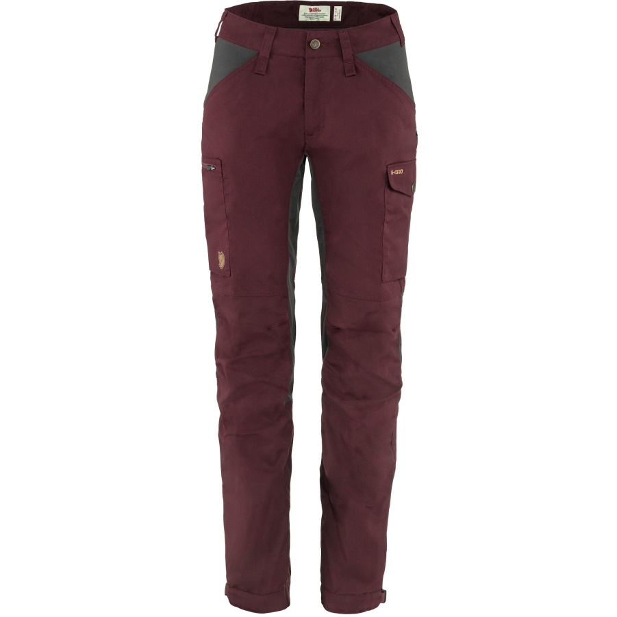 Fashion Fjällräven Kaipak Hose Abgerundet Mit Dunkelgranat-dunkelgrau