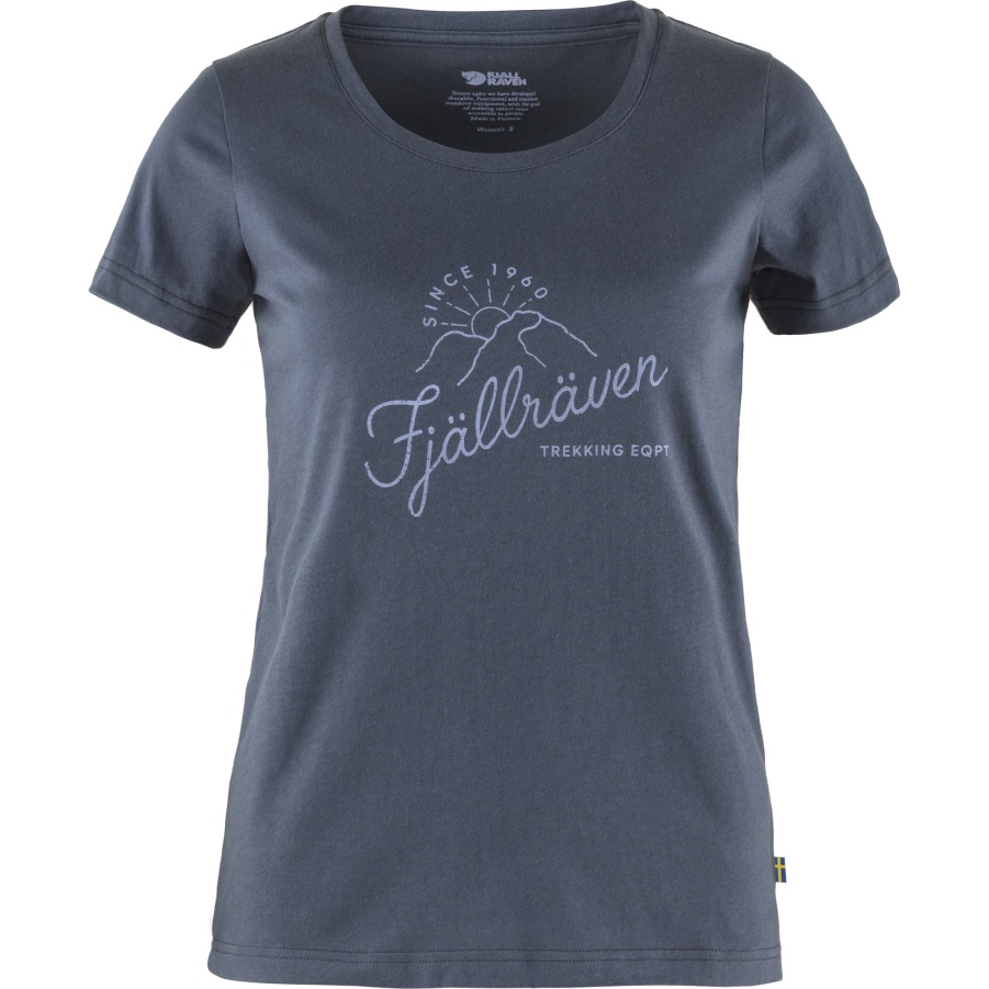 Fashion Fjällräven Navy Sunrise T-shirt M