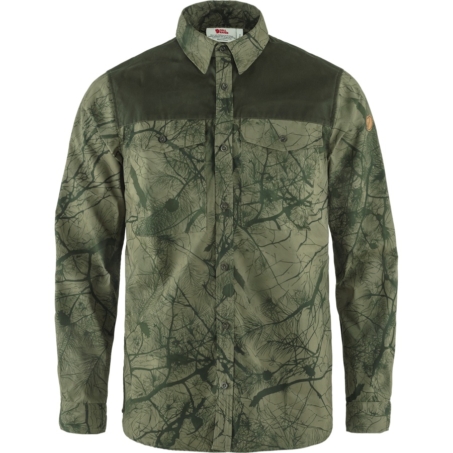 Grüner Camo-tiefer Wald
