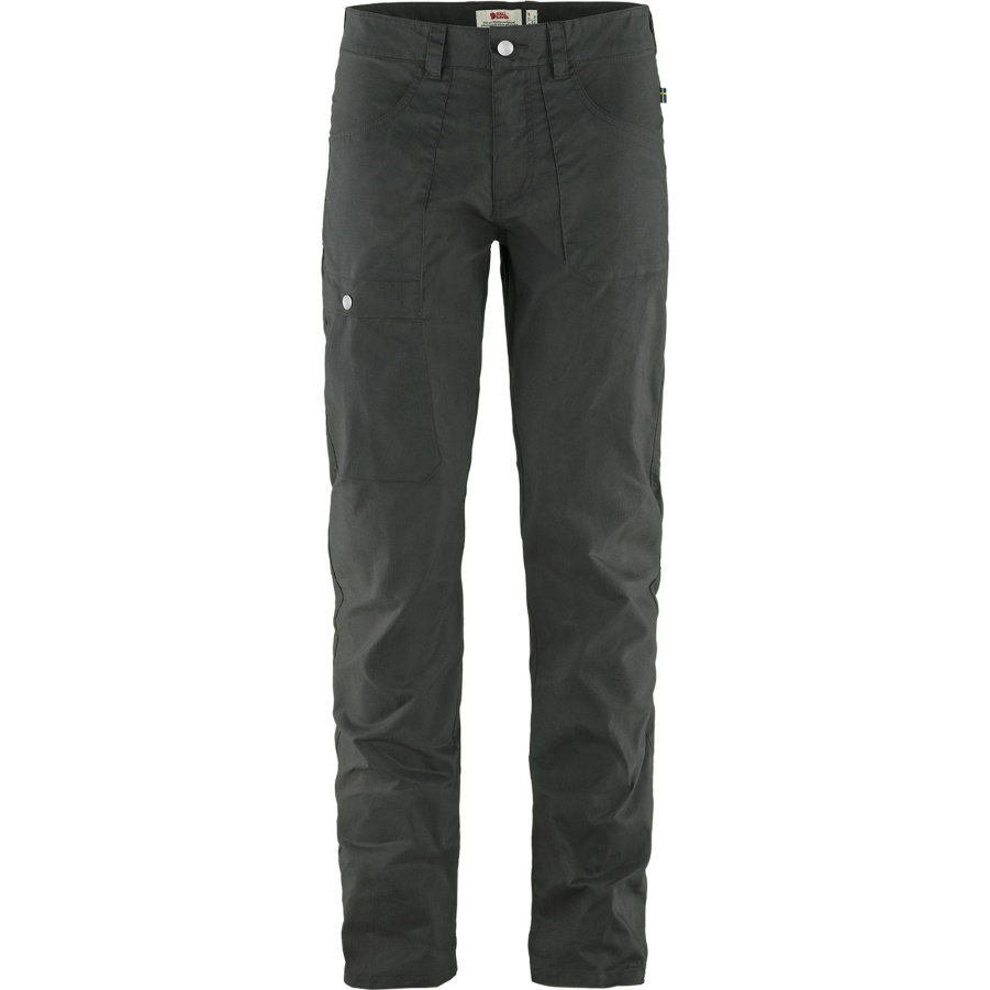 Dunkelgrau Fashion Fjällräven Kleine Alltagshose M Lang