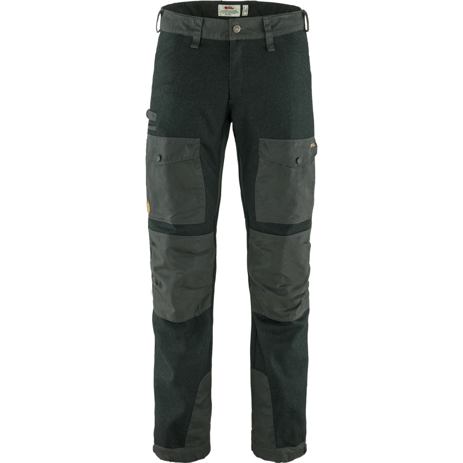 Fashion Fjällräven Värmland Wollhose M Dunkelgrau