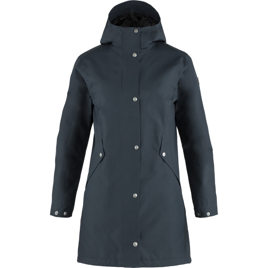 Dunkelblaue Visby 3-in-1-Jacke Mit Mode Von Fjällräven