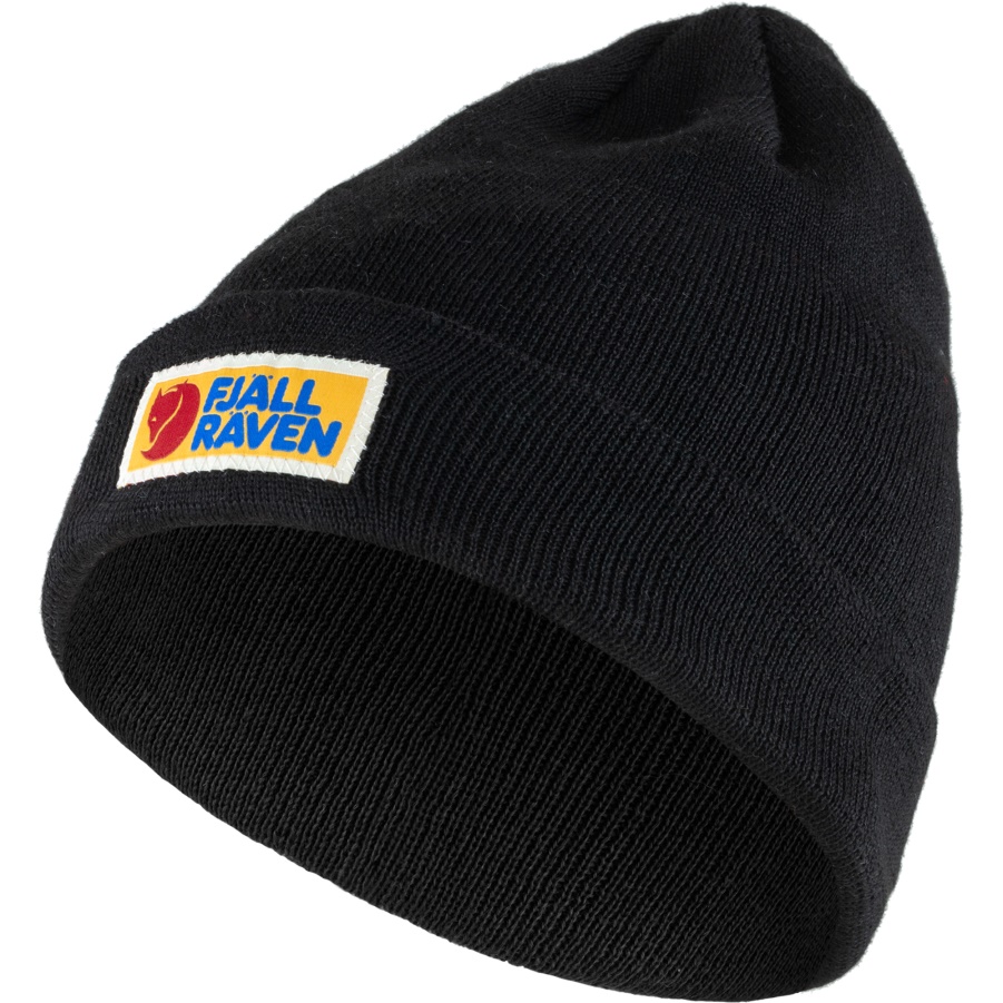 Alltagstaugliche Klassische Beanie Schwarz Mode Fjällräven