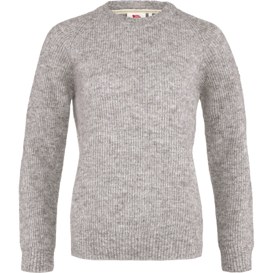 Grauer Visby-Pullover Mit Mode Von Fjällräven