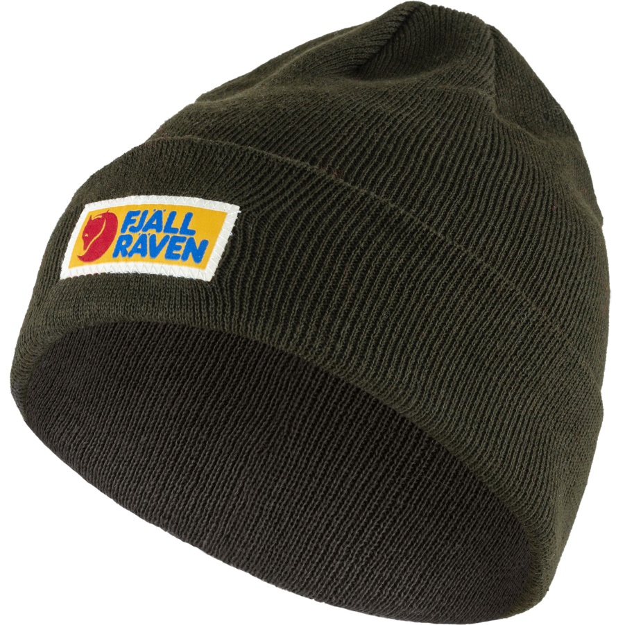 Alltagstaugliche Klassische Beaniemode Fjällräven Deep Forest