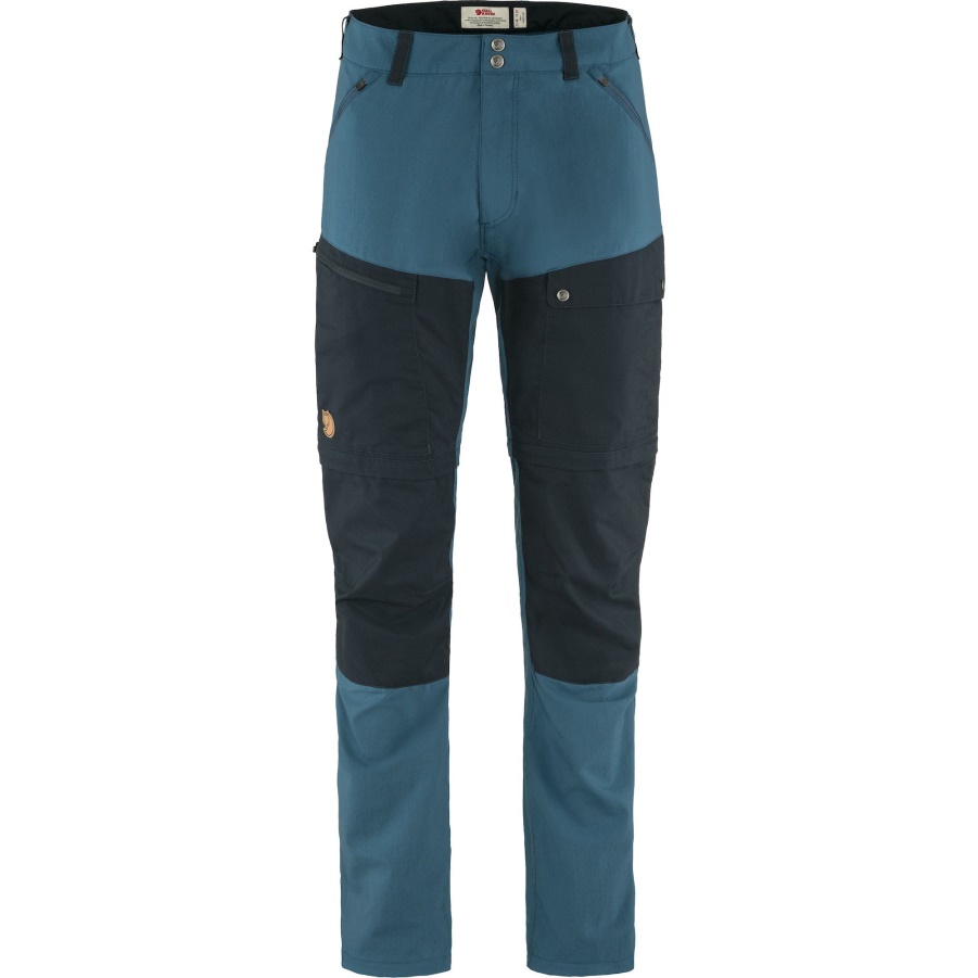 Fashion Fjällräven Abisko Midsummer Zip Off Hose M Lang Indigoblau-dunkelmarine