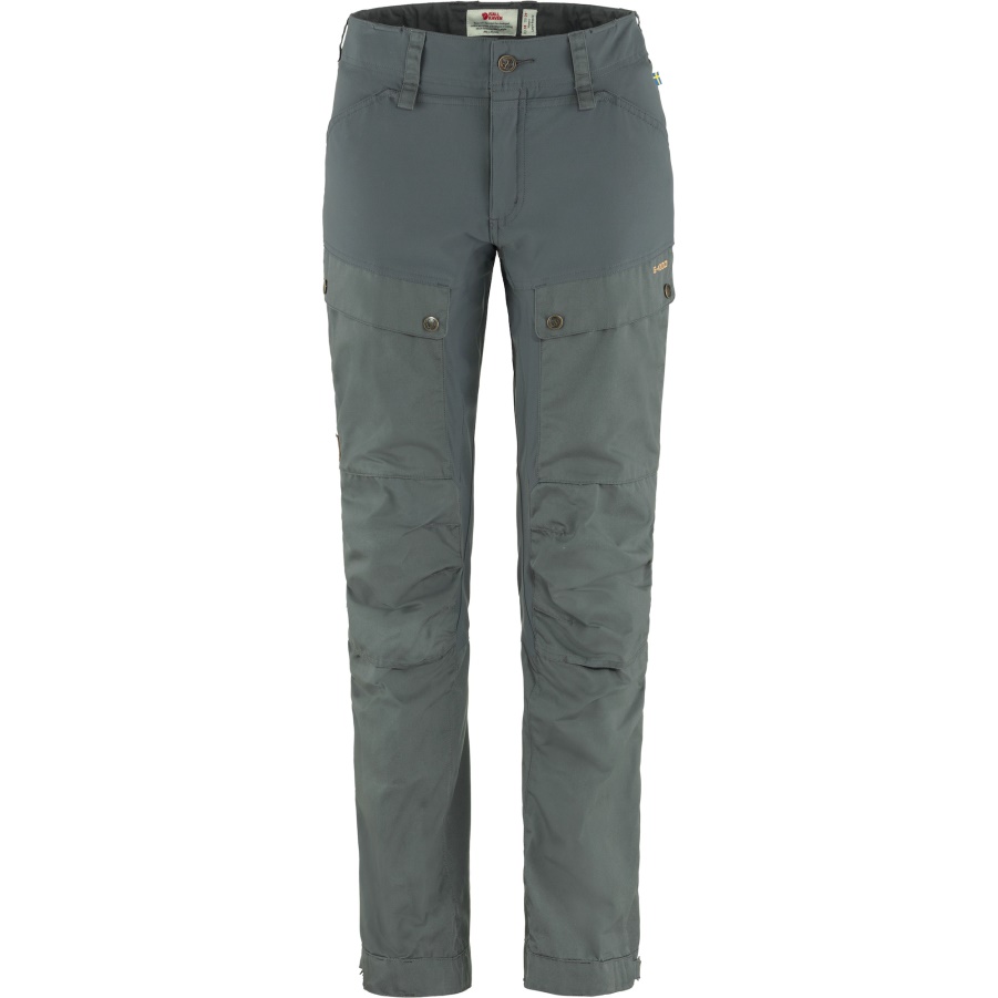 Fashion Fjällräven Keb Hose Geschwungen Mit Kurzem Basalt