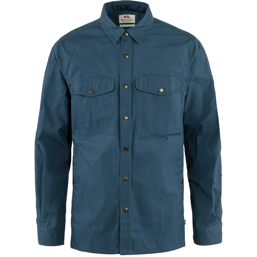 Indigoblau Fashion Fjällräven Singi Overshirt M