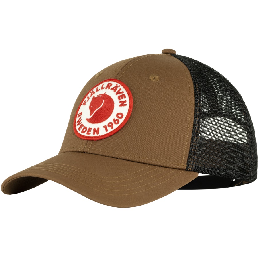 1960 Logo Trucker Cap Fashion Fjällraven Timber Brown