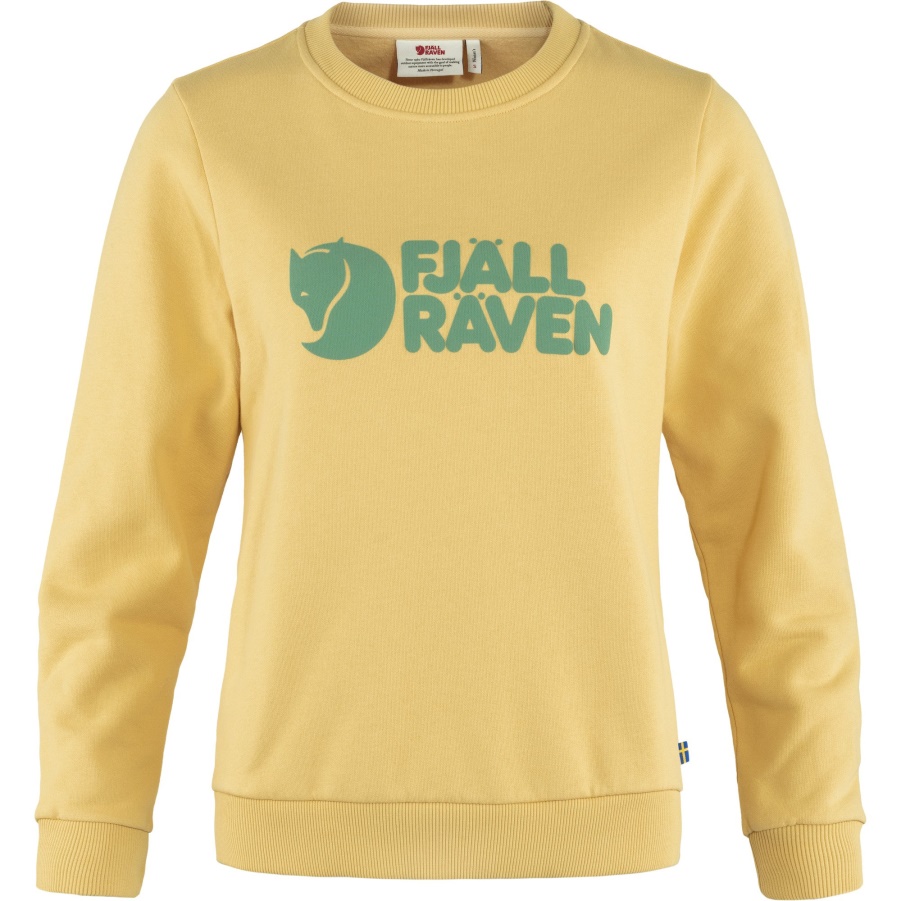 Mehr Gelber Fjällräven-Logo-Pullover M