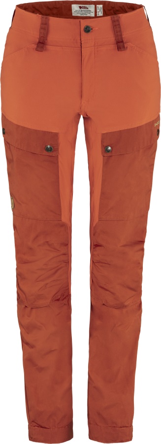 Keb Hose Geschwungen W Kurz Mode Fjällräven Kabine Rot-rowan Red