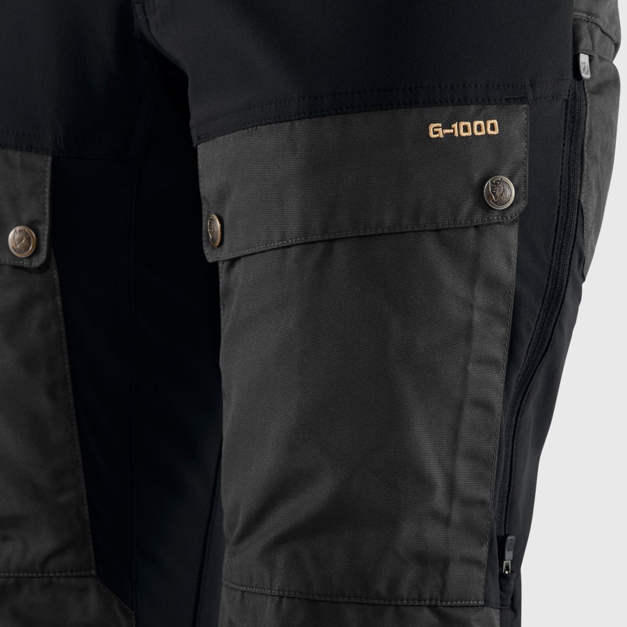 Keb Hose Geschwungen W Kurz Mode Fjällräven Kabine Rot-rowan Red