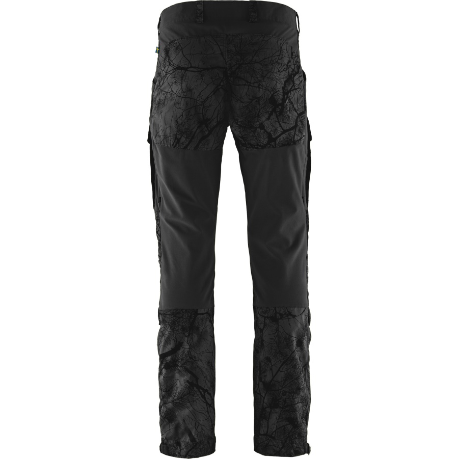 Fashion Fjällräven Keb Hose M Reg Black Camo-black