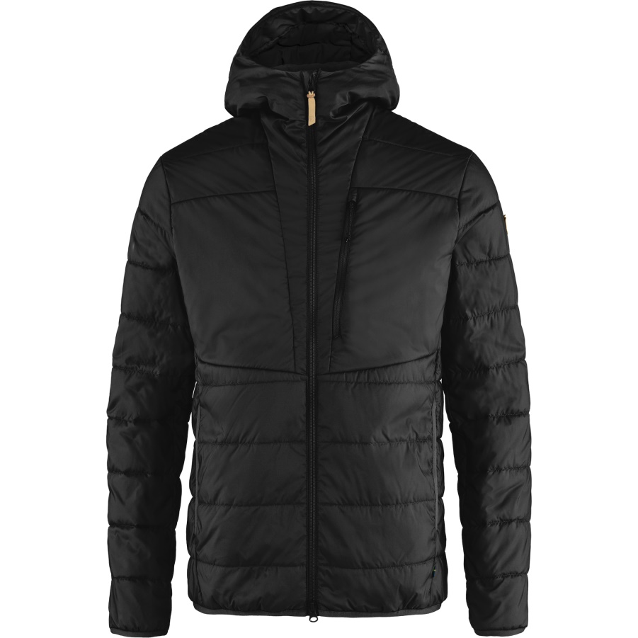 Fashion Fjällräven Brand Black Keb Gepolsterter Hoodie M