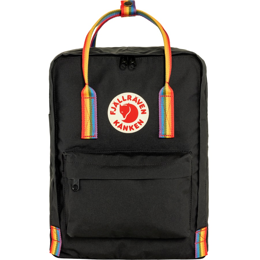 Schwarzes Regenbogenmuster
