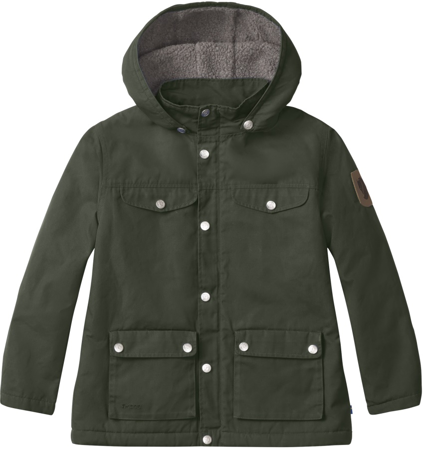 Kinder Grönland Winterjacke Mode Mountain Fox Deep Forest