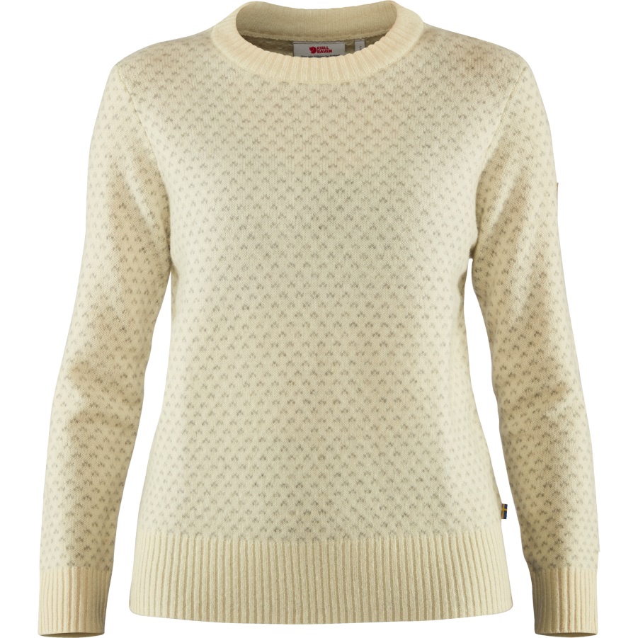 Kreideweiß Mode Fjällräven Övik Nordic Pullover M
