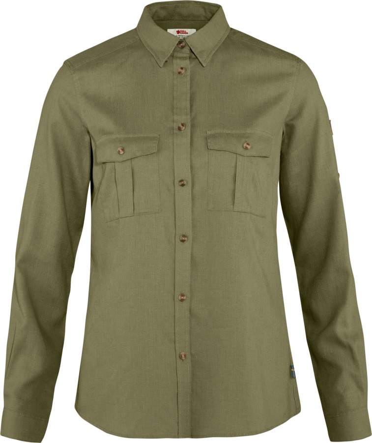 Fashion Fjällräven Övik Travel Shirt Ls W Grün