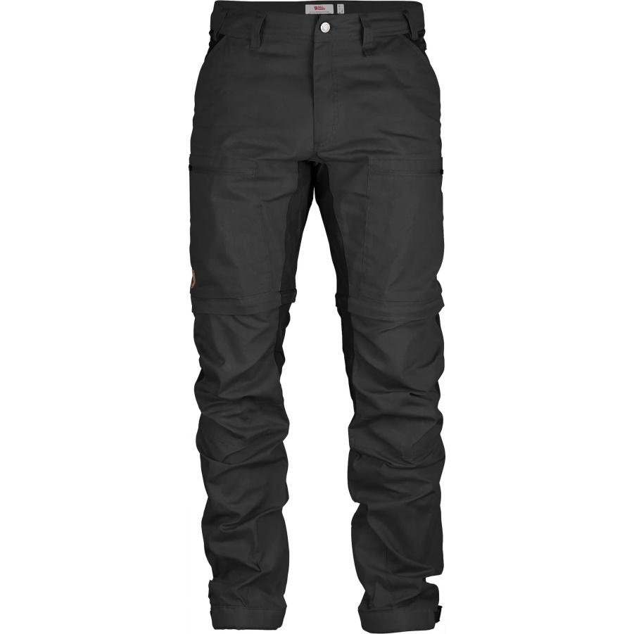 Dunkelgrau-schwarz Fashion Fjällräven Abisko Lite Trekking Zip-off M Reg