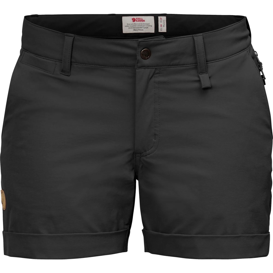 Abisko Stretch Shorts W Fashion Fjällräven Schwarz