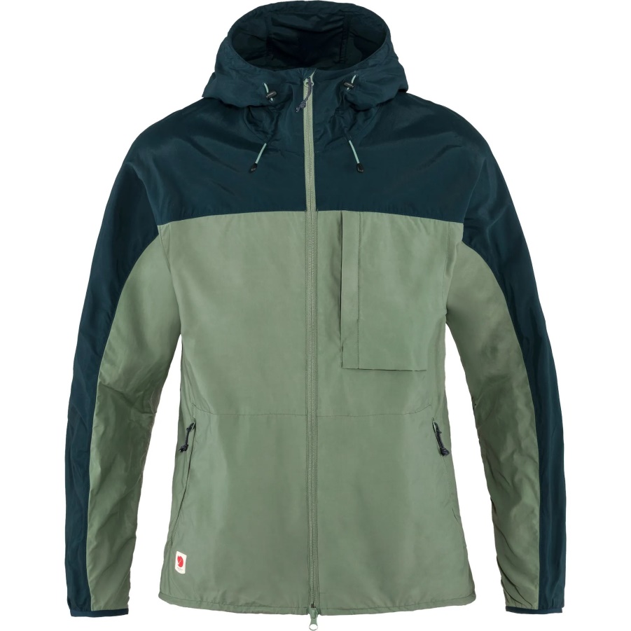 Fashion Fjällräven High Coast Windjacke M Patina Green-Navy