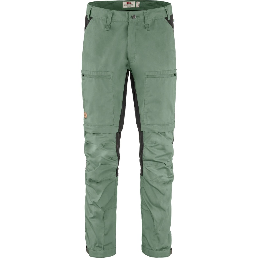 Fashion Fjällräven Abisko Lite Trekking Zip-off M Lang Patina Grün-dunkelgrau