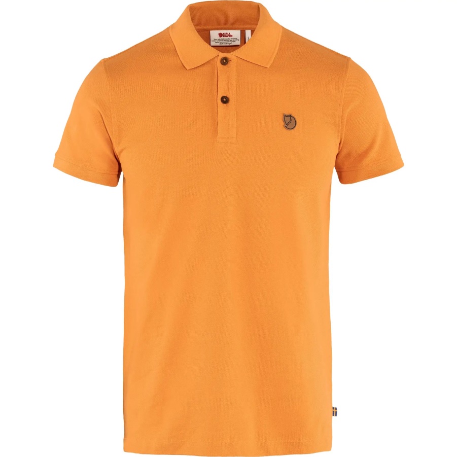 Mode Fjällräven Spicy Orange Övik Poloshirt M