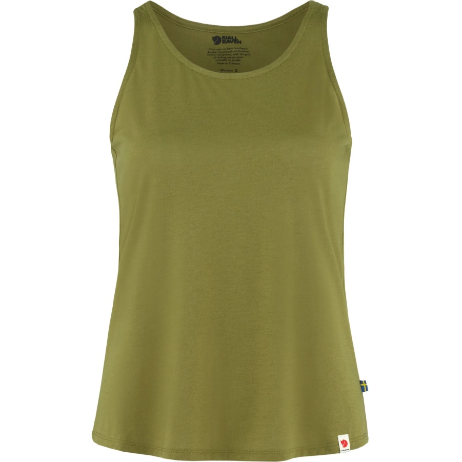 Fashion Fjällräven Moosgrünes High Coast Lite Tanktop M