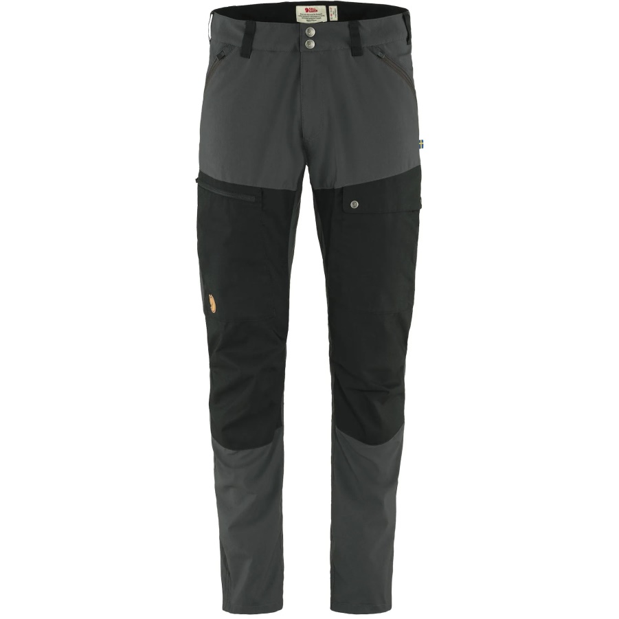 Abisko Hochsommerhose M Lang Fashion Fjällräven Dunkelgrau-schwarz