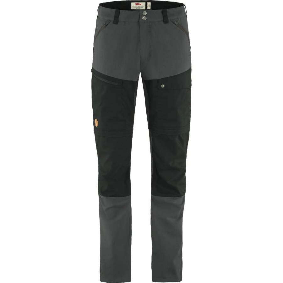 Dunkelgrau-schwarz Abisko Midsummer Zip Off Hose M Lang Fashion Fashion Fjällräven