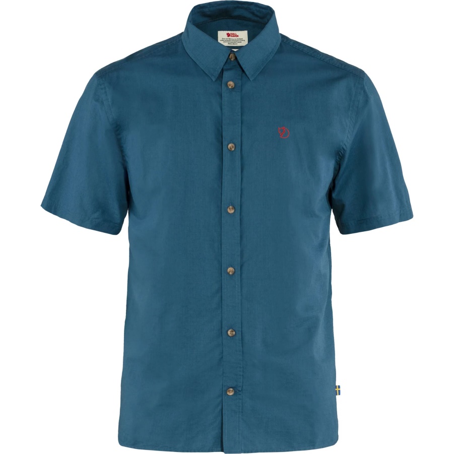 Onkel Blau Mode Fjällräven Övik Lite Shirt Ss M