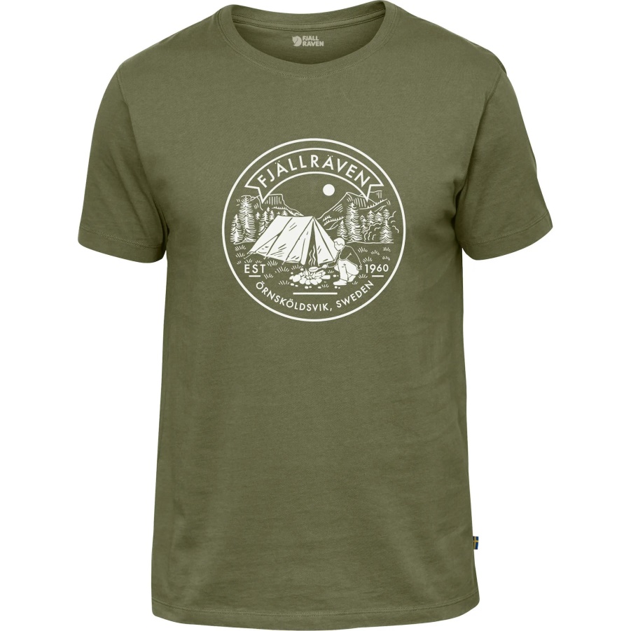 Grünes Camper T-shirt M Fashion Fjällräven