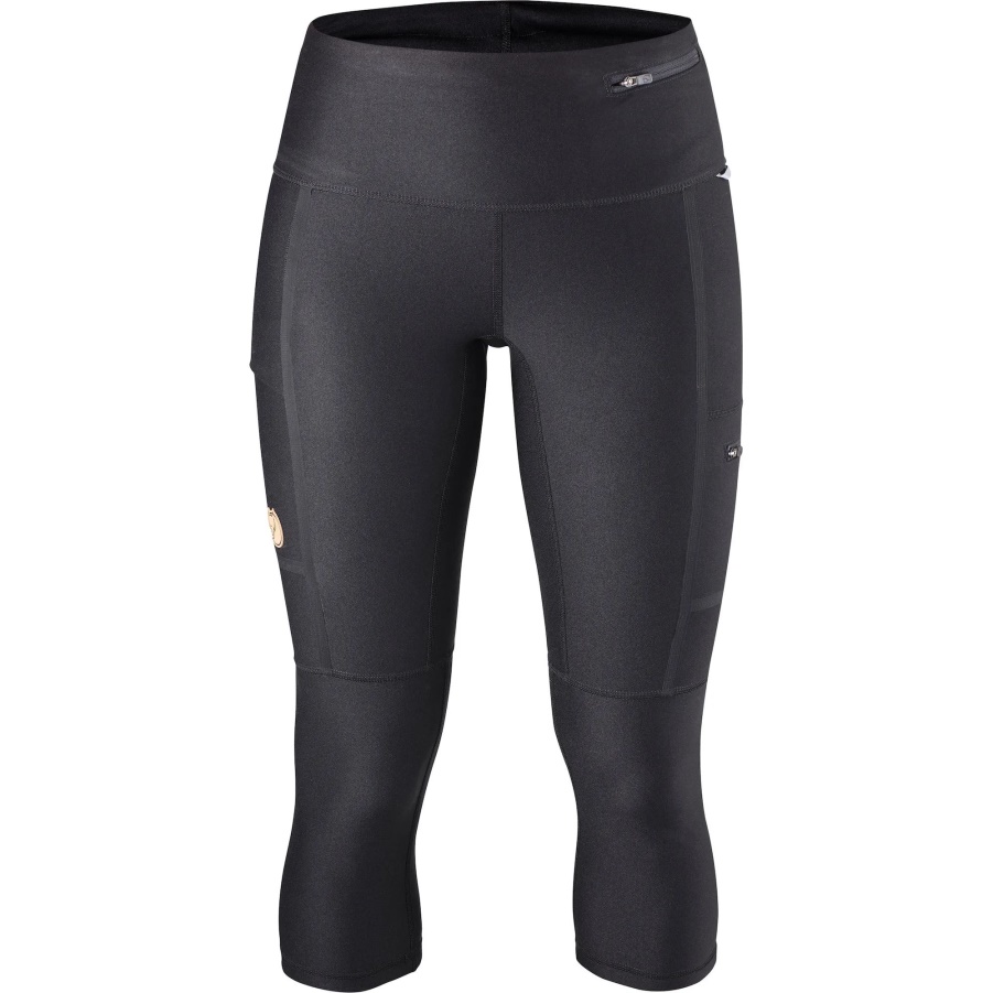 Fashion Fjällräven Abisko Trekking-leggings 3/4 W Schwarz