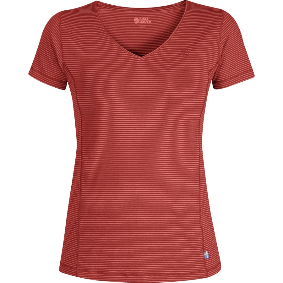 Abisko Cooles T-shirt Mit Dahlia Fashion Mountain Fox
