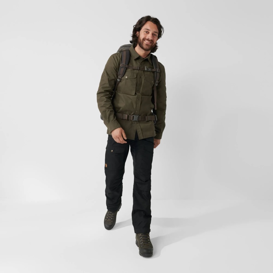 Fashion Fjällräven Vidda Pro Belüftete Hose M Reg Dark Olive