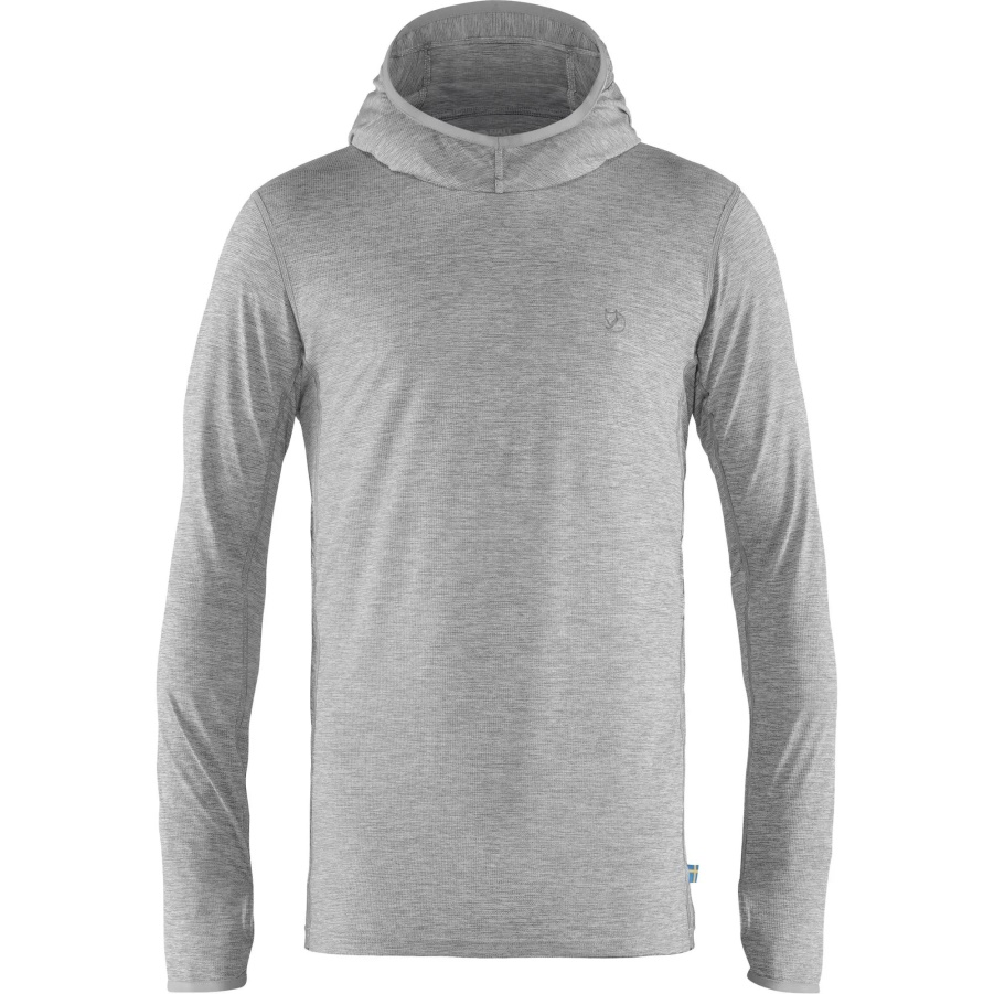 Fashion Fjällräven Abisko Sun Hoodie M Haigrau
