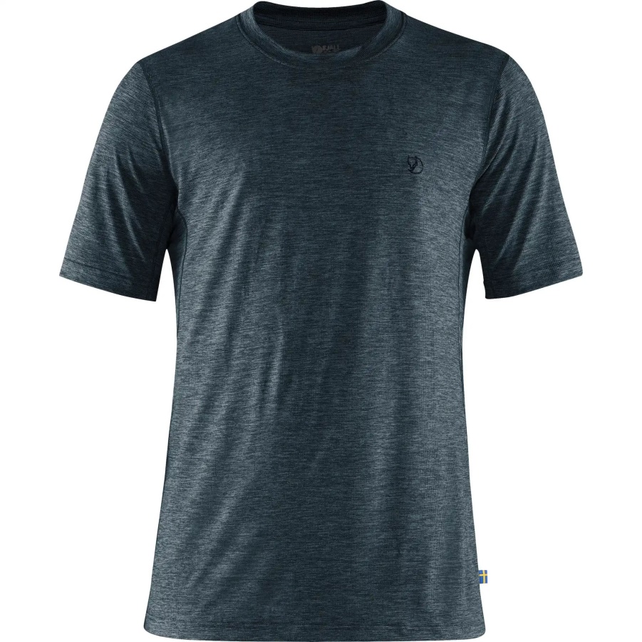 Abisko Tageswanderung Ss M Dark Navy Fashion Fjällräven