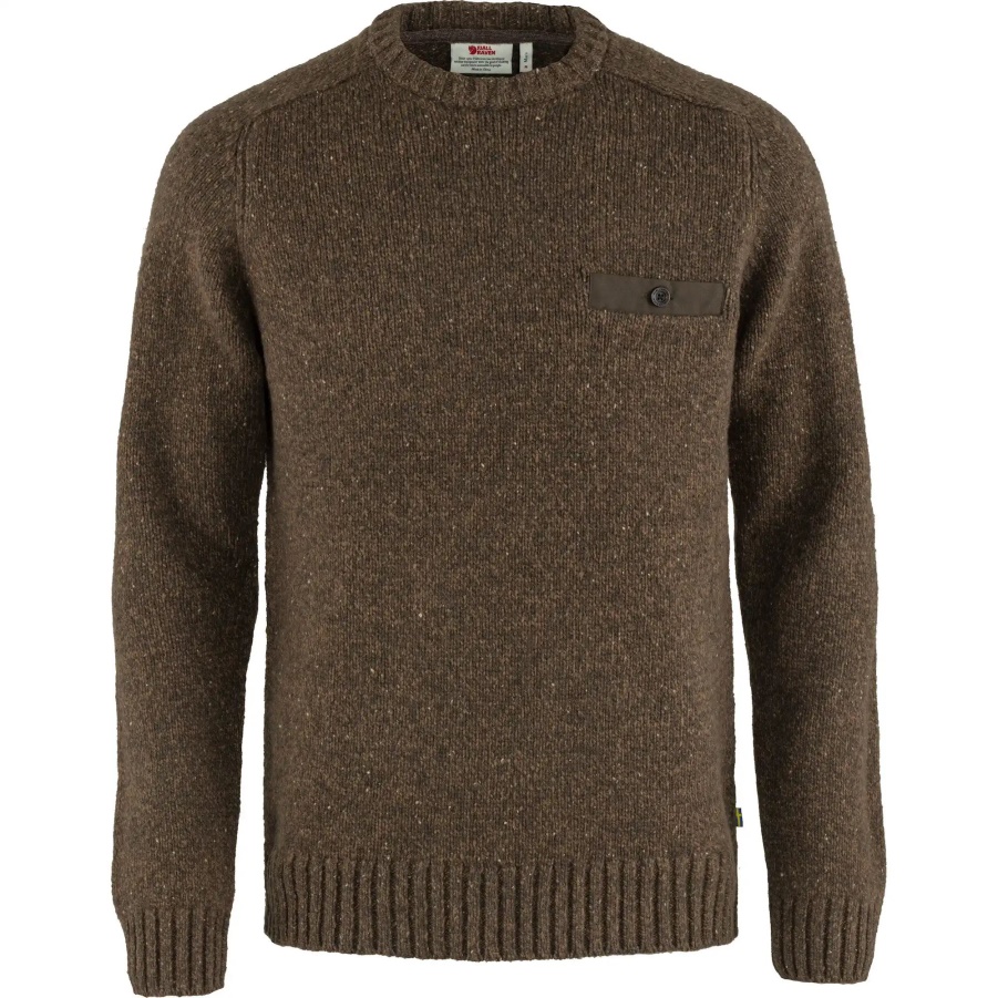 Bogwood Brown Lada Rundhalspullover M Fashion Fjällräven
