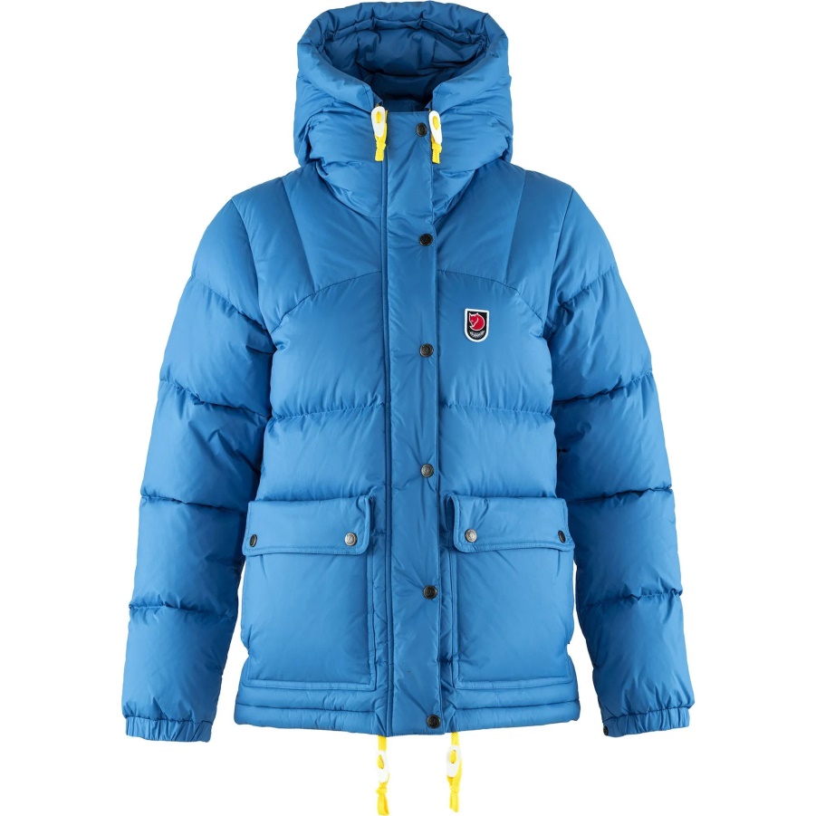 Expedition Daunenjacke W Mode Fjällräven Un Blau