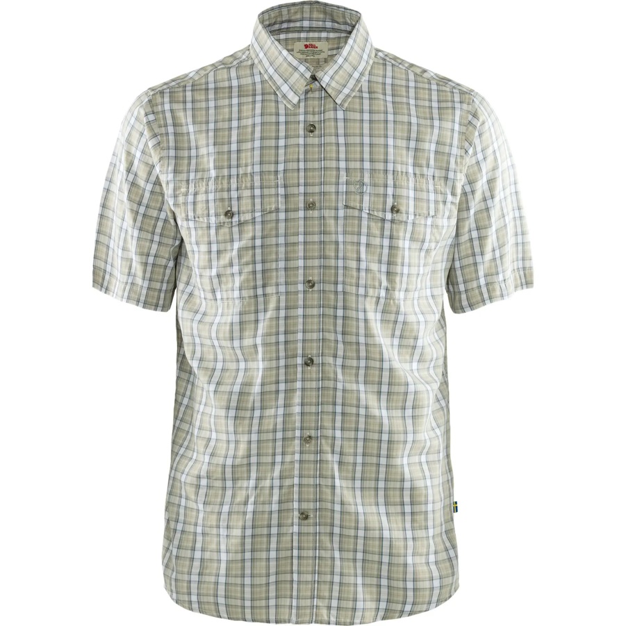 Haifischgrau Mode Fjällräven Abisko Cool Shirt Ss M