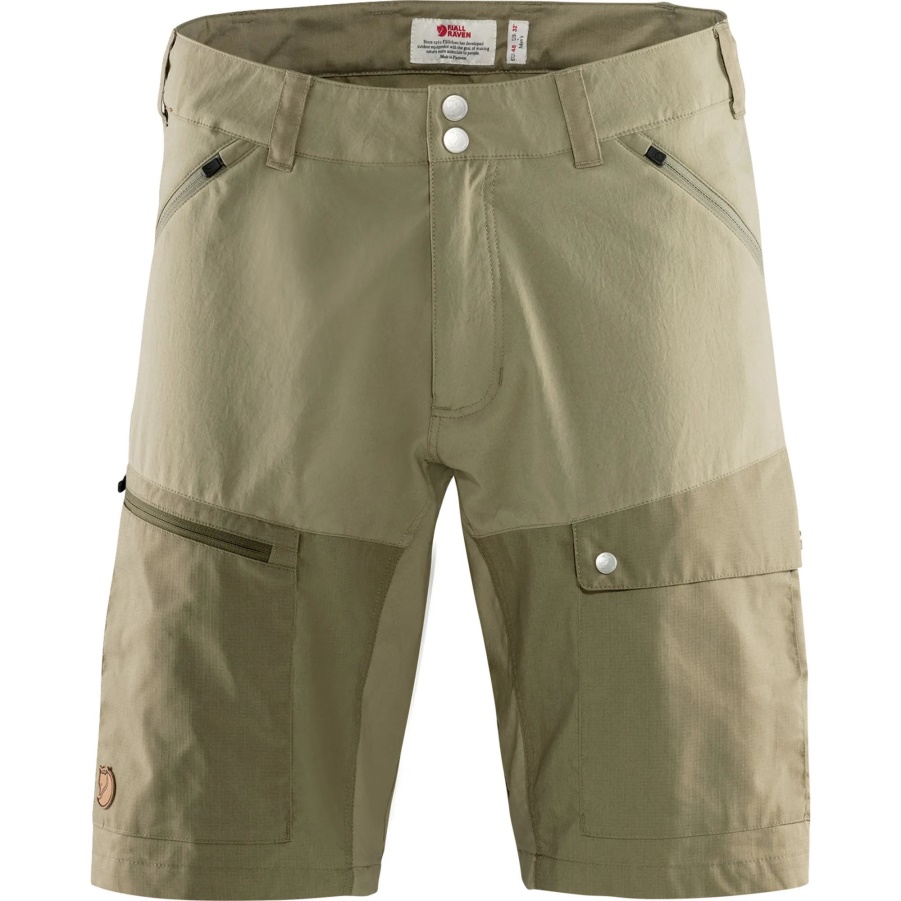 Abisko Hochsommer Shorts M Fashion Fjällräven Savanna-light Olive