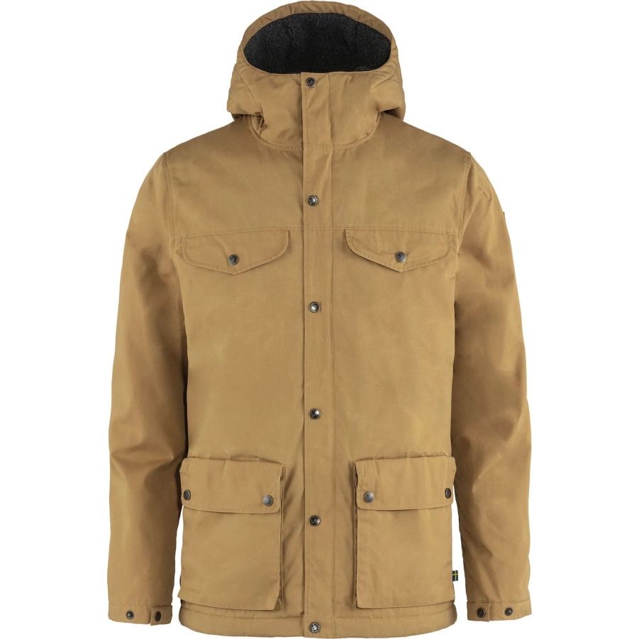 Fashion Fjällräven Buchweizenbraun Grönland Winterjacke M
