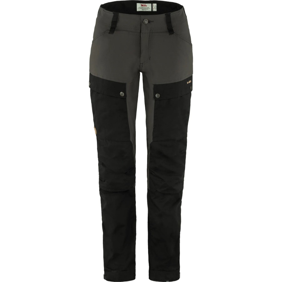Keb Hose W Reg Schwarz-steingrau Fashion Mountain Fox