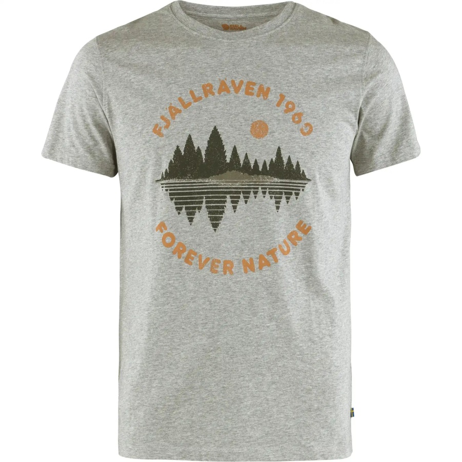 Fashion Fjällräven Forest Mirror T-shirt M Grau