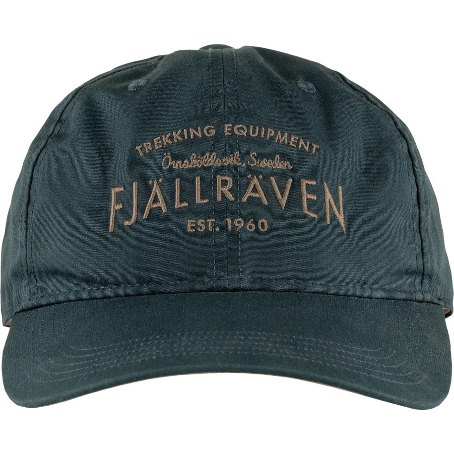 Dunkel Marine Est 1960 Kappe Fashion Mountain Fox