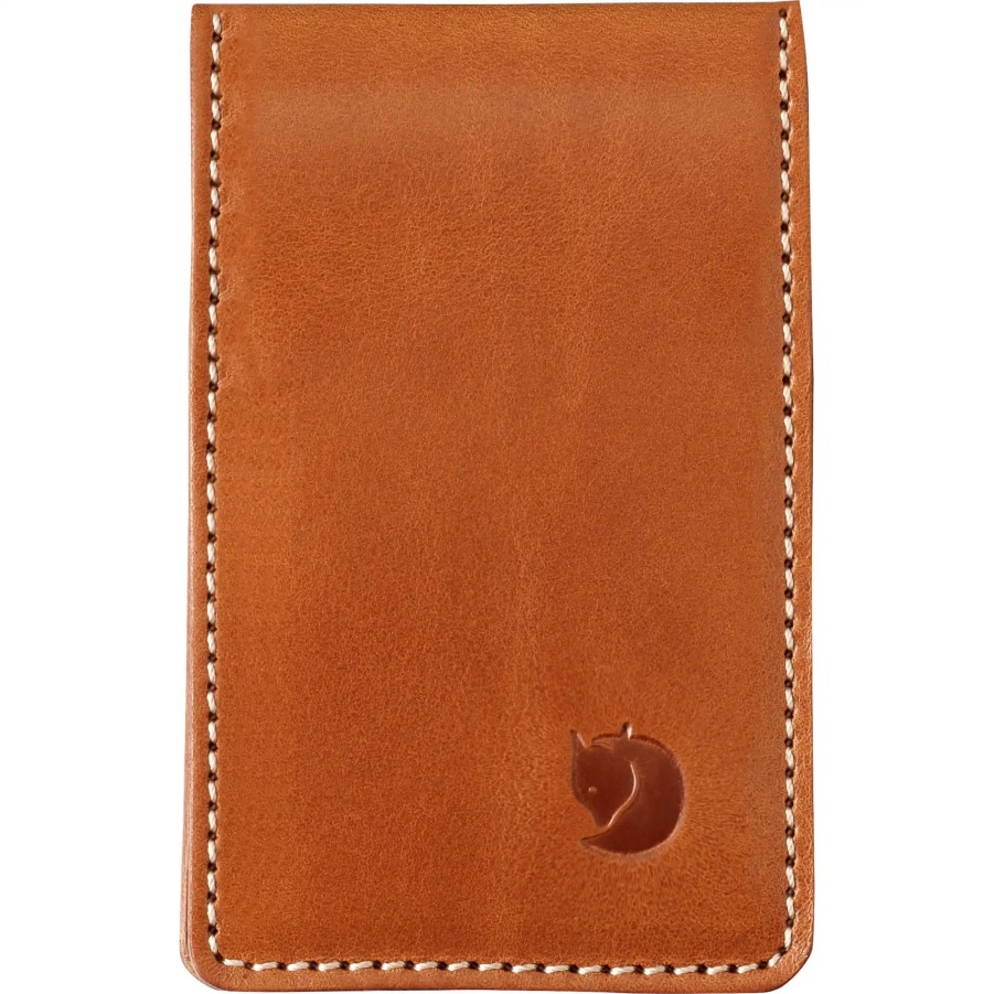 Övik Kartenetui Groß Leder Cognac Fashion Fjällräven