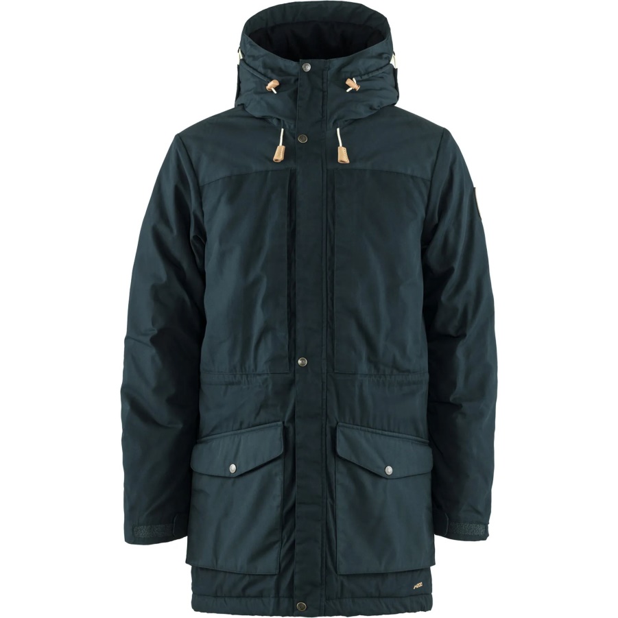 Singi Woll-wattierter Parka M Fashion Fjällräven Dark Navy