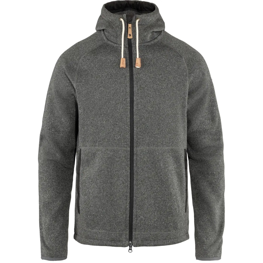Fashion Fashion Fjällräven Övik Fleece-Hoodie M Dunkelgrau